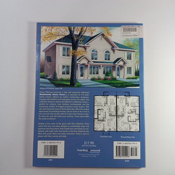 Multi Family Home Plans Paperback Book * - Picture 5 of 9